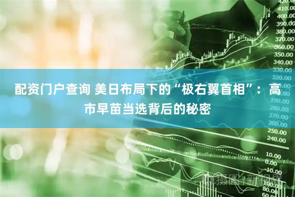 配资门户查询 美日布局下的“极右翼首相”：高市早苗当选背后的秘密